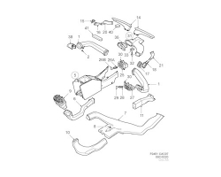 AIR OUTLET for SAAB, Genuine Part - Part #. 5550447