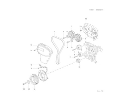 ABDECKUNG für OPEL, Original-Ersatzteil 55555757