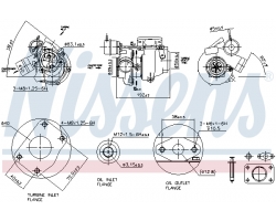 Turbolader Turbo Lader SAAB 9-3 I 2.0t ´00-03 / 9-5 I 2.0t 2.3t ´98-10 B205E B205L B235E 