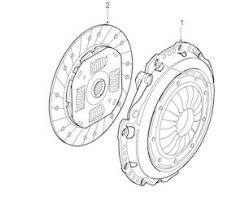 Clutch Kit Genuine SAAB 9-3 II 2.0t B207L 2.0T B207R FWD 6-Gear 