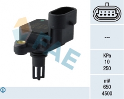 Fühler / Sensor Ladedruck / Ladedrucksensor / Sensor Saugrohr / Sensor Saugrohrdruck / Sensor Ansauglufttemperatur SAAB 9-3 I '98-03 / 9-5 I '98-11 