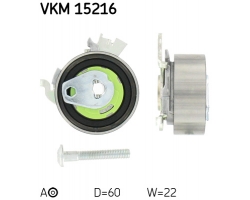 Spannrolle Zahnriemen OPEL Astra / Signum / Vectra / Zafira 1.8i 16V Z18XE / SAAB 9-3 II 1.8i Z18XE