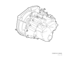 6-Gear Manual Transmission SAAB 9-3 II 1.8t 2.0t 2.0T ´09-10