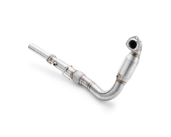 Downpipe mit Katalysator / Kat SAAB 9-3 II 1.8t 2.0t 2.0T B207, für Fahrzeuge mit Frontantrieb, für Fahrzeuge ab Fahrgestellnummer --013750, Für Fahrzeuge ab Modelljahr 2006