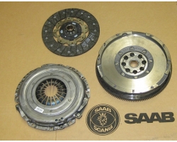 Clutch Kit + Dual Mass Flywheel Genuine SAAB 9-3 II 2.8 V6 turbo XWD / 9-5 II 2.8 V6 turbo XWD