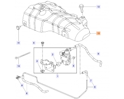 Schutzblech Spritzblech Magnetventil OPEL / VAUXHALL Insignia A 2.0 Turbodiesel A20DTH / SAAB 9-5 II 2.0 TiD A20DTH 2010-2011 GM 55572583 OPEL 860218