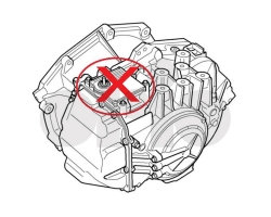 Automatic Gearbox / Transmission (6-gear) SAAB 9-3 II 1.9 TTiD Model Year 2011-2012 0MLS / 0KM, Scope of Delivery: Without TCM Unit