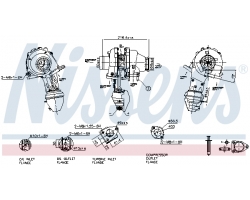 Turbolader OPEL Insignia A 2.0 CDTI SAAB 9-5 II 2.0TiD A20DTH