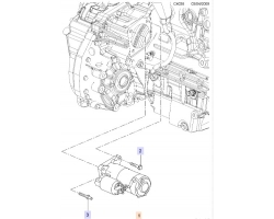 ANLASSER für OPEL, Original-Ersatzteil 55585237