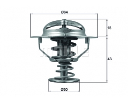 Thermostat für OPEL Vectra C / Signum 3.0 Turbodiesel , SAAB 9-5 I 3.0 TiD D308L