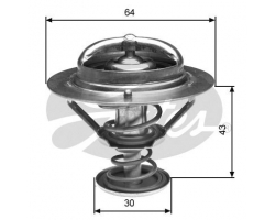 Thermostat OPEL VAUXHALL Vectra C / Signum 3.0 Turbodiesel, SAAB 9-5 I 3.0 TiD D308L, Opening Temperature: 82°C