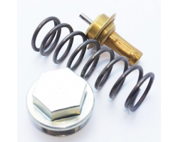 Thermostat-Kit (Thermostat, Feder, Stöpsel) für Ölkühler / Luft-Ölkühler SAAB 9-3 I 2.0 turbo B204 B205 2.3 turbo B235 / SAAB 9-5 I 2.0 turbo B205 2.3 turbo B235 Original-Ersatzteil - OE Nr. 5958848