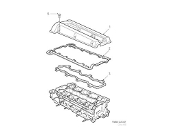 Ventildeckel / Zylinderkopfhaube SAAB 9-5 I 2.0 turbo 2.3 turbo 2004-2010, B205E B235E B235L B235R , Original-Ersatzteil - OE Nr. 5963004, 5962824, 5959408