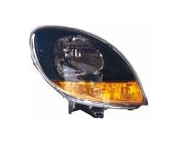 Scheinwerfer rechts schwarz + Blinker gelb Renault Kangoo '03-07