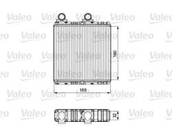 Heat Exchanger Interior Heating for SAAB 900 II / 9-3 I 