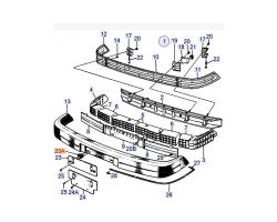 CAGE NUT for SAAB, Genuine Part - Part #. 7970403