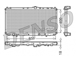 Radiator VOLVO S40 I V40 I (-2004), for Vehicles with Automatic Transmission