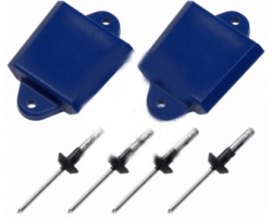 Kit Lenkradsperre Lenkradschloss Wegfahrsperre Lenkschloß Begrenzer Set 2- teilig inklusive Nieten VOLVO 850 / C70 I / S70 I / V70 I 