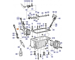 Ölmeßstab Ölmessstab Ölpeilstab Meßstab Getriebe Getriebeöl Getriebeölmeßstab Getriebeölmessstab SAAB 900 I 1986-1993, Original-Ersatzteil - OE Nr. 8729345, 8124182, 8728396, 32022051