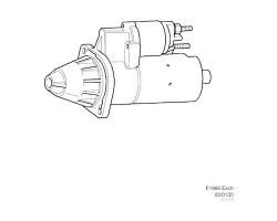 ANLASSER, AT für SAAB, Original-Ersatzteil - OE Nr. 8828972