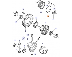 O-Ring Differential Getriebe Schaltgetriebe OPEL Astra Vectra Signum Zafira 1.8i 16V Z18XE / SAAB 9-3 II 1.8i 16V Z18XE