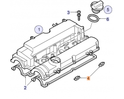 Bushing Valve Cover SAAB 9-3 II 2004-2009 1.8i  Z18XE, SAAB Genuine Part