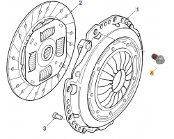 Torx screw clutch pressure plate M8X15 SAAB 9000 900 II 9-3 II 9-5 II Genuine Part A19DTR B207E B207L B207R B258i B284L B284R B308E D223L D308L Z19DT Z19DTH Z19DTR A16LET A20DTH A20DTR