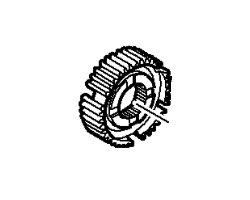 Nabe / Schieberad Manuelles Schaltgetriebe / Antriebswelle SAAB 900 II / 9000 / 9-3 I / 9-5 I 1994-2010, SAAB Original-Ersatzteil