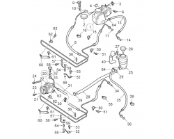 Riemenscheibe Scheibe Servopumpe OPEL Vectra Omega Sintra Frontera B 2,0 2,2 DTI Opel 90528666 949603 GR.06.655, Original-Ersatzteil 90528666