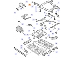 Schraube Kühlerstütze M10x30 SAAB 9-3 II Limousine 2004-2009 1.8i Z18XE