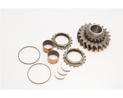 Rücklaufzahnrad Set / Zahnkranz Kit Rückwärtsgang Schaltgetriebe SAAB 900 II 9000 9-3 I 9-5 I 1994-2010, für Fahrzeuge mit Schaltgetriebe, R, Original-Ersatzteil - OE Nr. 90544045