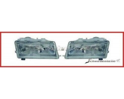 Headlight Set / Headlamp left + right SAAB 9000 CS / CSE / CDE