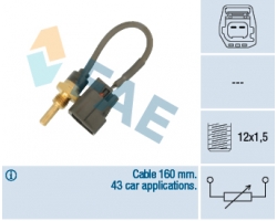 Coolant Temperatur Switch / Engine Coolant Multifunctions Thermo Switch VOLVO C70 (-2005), S40 V40 (-2004), S60 (-2009), S70 V70 (-2000), S70 V70 V70XC (-2000), S80 (-2006), V70 P26, XC70 (2001-2007)