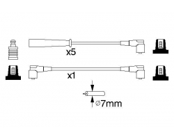 Zündkabelsatz Zündkabel VOLVO 850 / S70 I / V70 I (-2000) 2.0 2.5 5-Zylinder Benziner