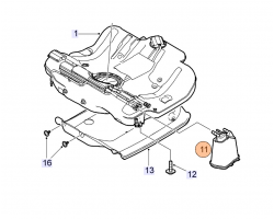 Kohlefilter Behälter Filter Kraftstoffverdunstung Kraftstoffverdampfung Tank OPEL VECTRA C 2.0 turbo 2.8 V6 turbo SAAB 9-3 II 2.0 turbo B207 2.8 V6 turbo B284, Original-Ersatzteil GM 9184236 OPEL 807246 VAUXHALL