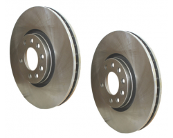 1 Set Front Brake Discs SAAB 9-5 I, for Vehicles with 16