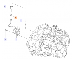 Seal / O-Ring Slave Cylinder 5-gear / 6-gear manual transmission 2003-2011 Original GM 92000965 OPEL CADILLAC SAAB VAUXHALL 679178 