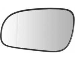 Mirror Glass heatable with Wide Angle left VOLVO S60 I (-2009), S80 I (-2006), V70 II P26 (2001-2007), XC70 (2001-2007)