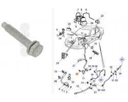 Schraube Bremsleitung ABS Original SAAB 9-5 I Modelljahr 1998-2000