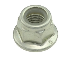 Nut / Lock Nut with plastic-insert with Collar M12 x 1,75 Zinc-coated,  universal, Bolt Head- / Nut Profile: Outer Hexagon, SAAB, Genuine Part - Part #. 92153201, 7979552