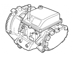 Automatic Transmission Gearbox SAAB 9-5 I 2.0t B205E Model Year 2007-2010 Genuine Part - Part #. 93166939