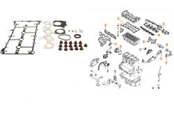 Dichtungssatz Zylinderkopf Zylinderkopfdichtsatz Zylinderkopfdichtung-Set Original SAAB 9-3 II 1.9 TTiD A19DTR Z19DTR