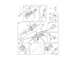 Gasket EGR Valve Genuine SAAB 9-3 II TTiD ´08-12 A19DTR Z19DTR