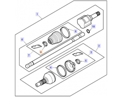 CLAMP for OPEL / VAUXHALL, Genuine Part 93170395