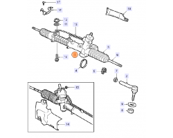 Power Steering / Steering Gear SAAB 9-3 II 1.8i 1.9 TiD 8V 1.9 TiD 16V 1.9 TTiD 2005-2012 Z18XE, Z19DT, Z19DTH, A19DTR / Z19DTR, LHD For cars with  ESP