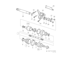 ANTR GELENKSATZ für OPEL, Original-Ersatzteil 93173411