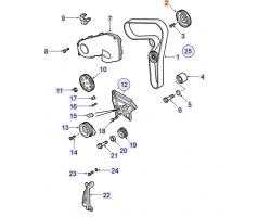 Kettenrad Nockenwelle / Nockenwellenrad 1.9 CDTI 8-Ventiler Motorcode Z19DT Original GM 93178379 OPEL 5636336 SAAB VAUXHALL