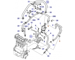 CLAMP for OPEL / VAUXHALL, Genuine Part 93179201