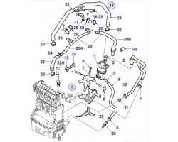 CLAMP for OPEL / VAUXHALL, Genuine Part 93179207