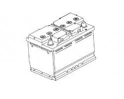 BATTERY for OPEL / VAUXHALL, Genuine Part 93189922